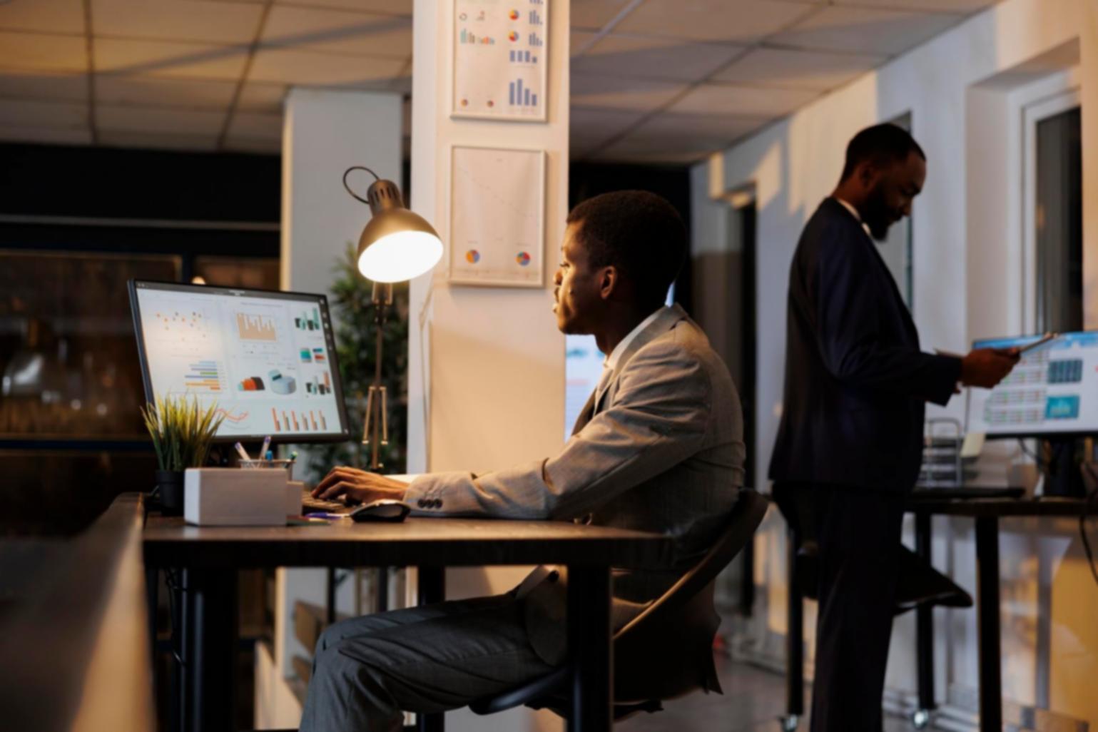 Arbeitsumgebung mit SEO-Analyse